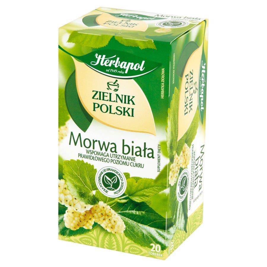 Herbapol Polish Herbarium Mulberry White Tea Supporting Sugar Level Maintenance 40g