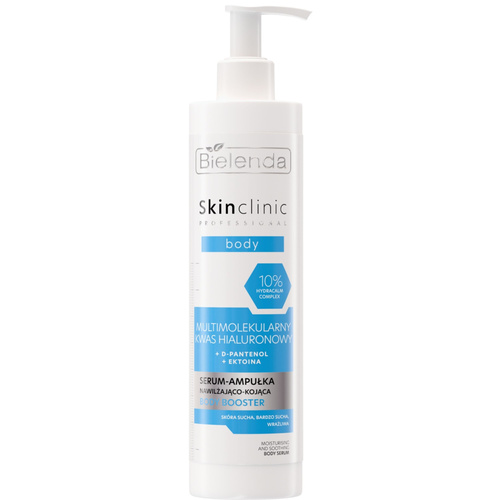 Bielenda Skin Clinic Professional Serum-Ampułka do Ciała Nawilżające i Kojące z Multocząsteczkowym Kwasem Hialuronowym 250ml