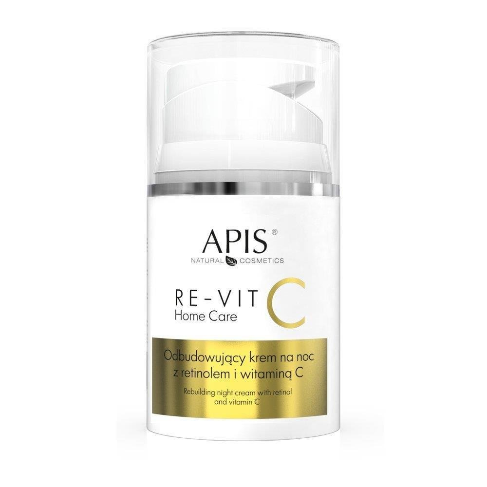 Apis Re-Vit C Rebuilding Night Cream with Vitamin C and Retinol for Gray Skin 50ml