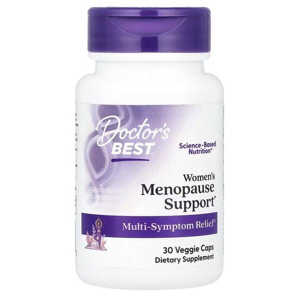 Doctor's Best Women's Menopause Support Dietary Supplement for Women 30 Vcaps