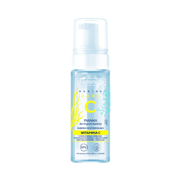 Bielenda C Marine Care Deeply Cleansing Facial Foam with Vitamin C 150ml