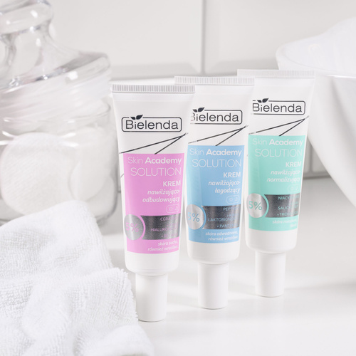 Bielenda Skin Academy Solutions Nawilżająco-Odbudowujący Krem 5% Ceramidy 50ml