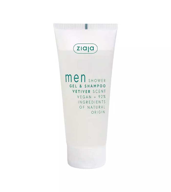Ziaja Men Cleansing Shower Gel and Shampoo Vetiver 200ml