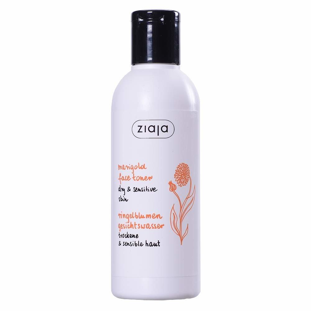 Ziaja Moisturizing Toner with Marigold Extract for Sensitive and Dry Skin Vegan 200ml