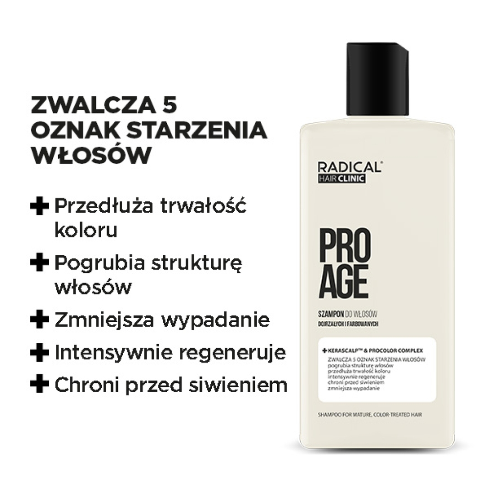 Farmona Radical Hair Clinic Pro Age Shampoo for Mature and Colored Hair 300ml