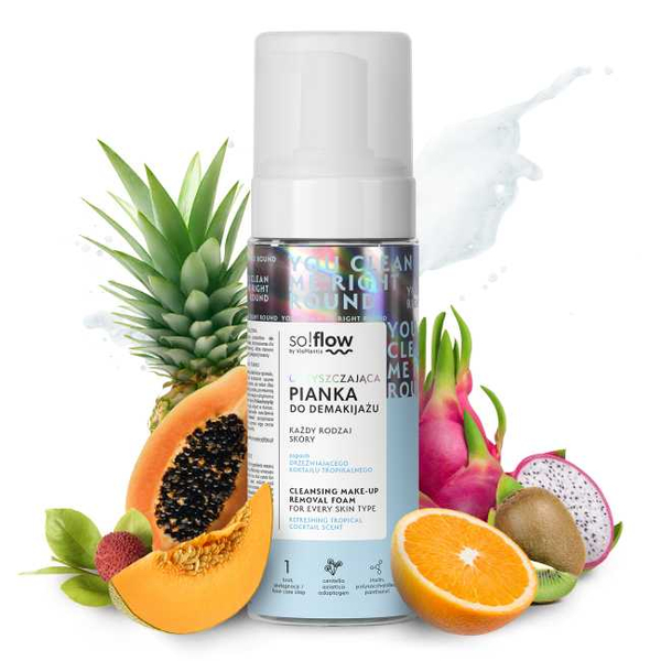 So!Flow Oczyszczająca Pianka do Demakijażu 170ml