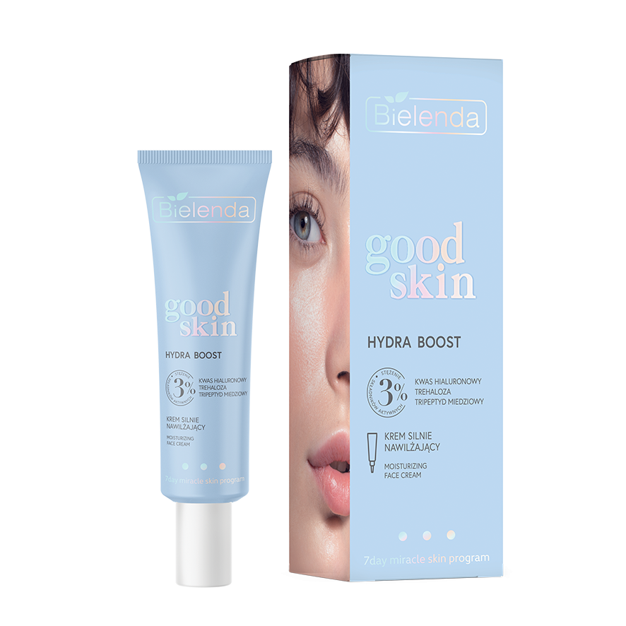 Bielenda Good Skin Hydra Boost Silnie Nawilżający Krem z Kwasem Hialuronowym 50ml