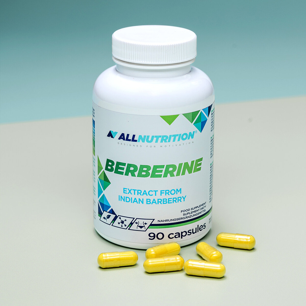 Allnutrition Berberine Ekstrakt z Berberysu Indyjskiego 90 Kapsułek