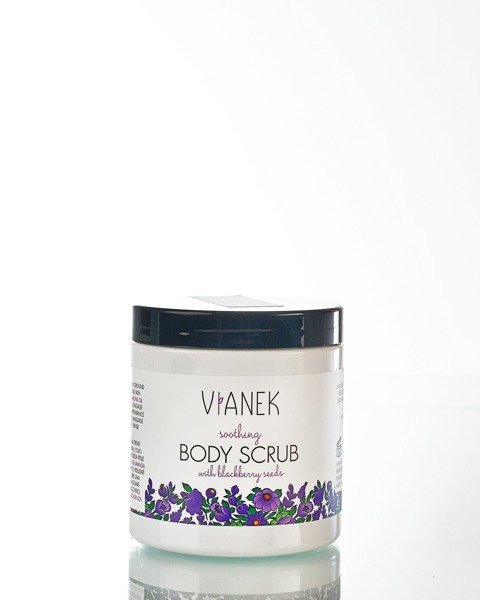 Vianek Soothing and Smoothing Body Scrub with Ground Blackberry Seeds 250ml