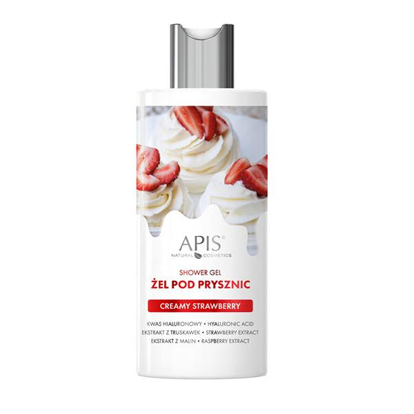 Apis Żel Pod Prysznic Strawberry Cream 300ml