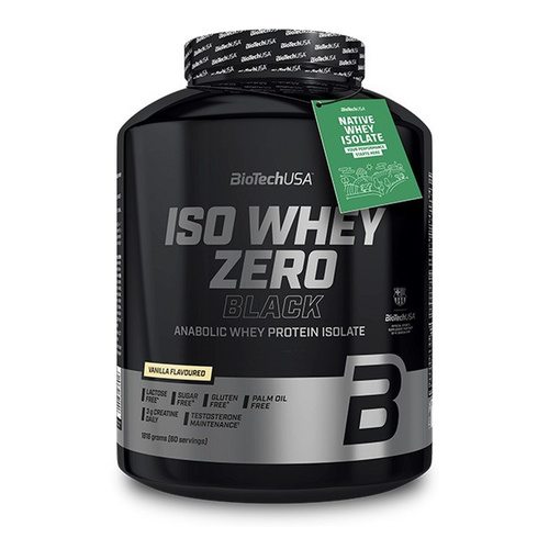 Iso Whey Zero Black, Vanilla - 1816g