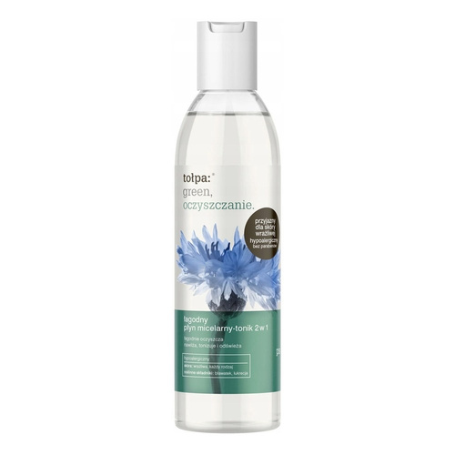 Tolpa Green Łagodny Tonik Micelarny 2w1 do Twarzy Oczu i Ust 200ml