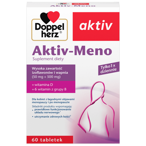 Doppelherz Aktiv-Meno for Women in Menopause and After Menopause 60 Tablets