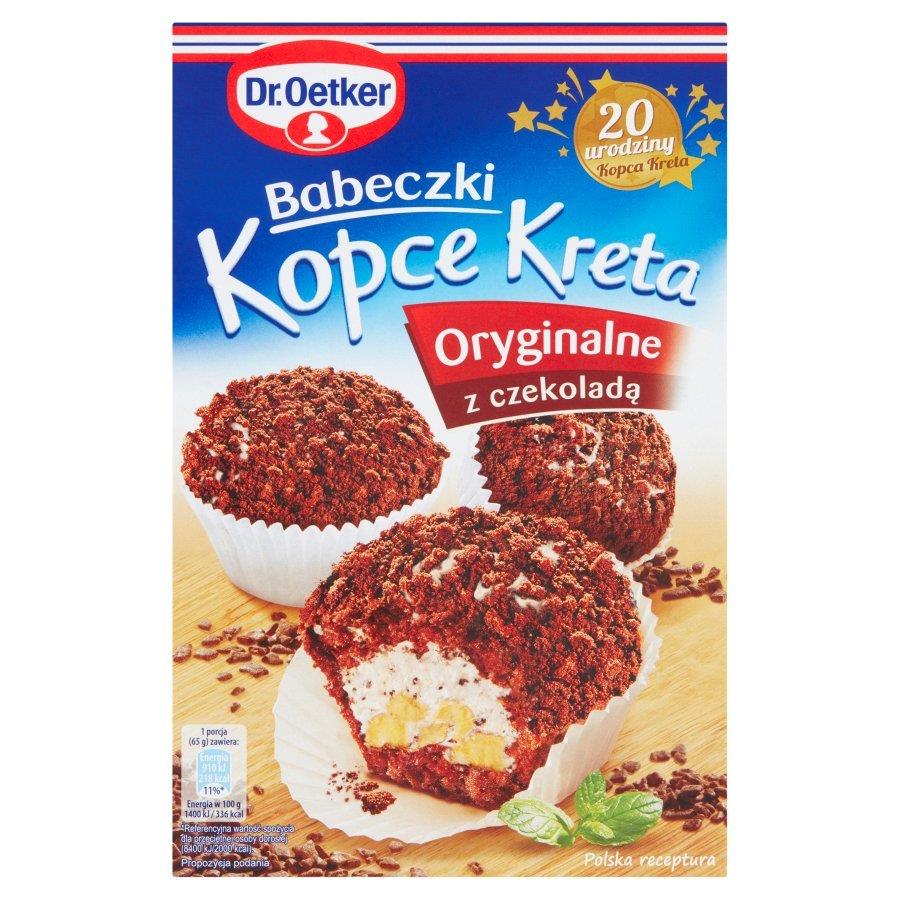 Dr. Oetker Cupcakes Mounds Crete Original with Chocolate 264g