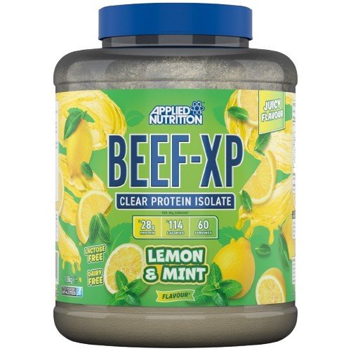 Applied Nutrition Beef-XP Hydrolysed Beef Protein Lemon & Mint For Muscle Growth 1800g