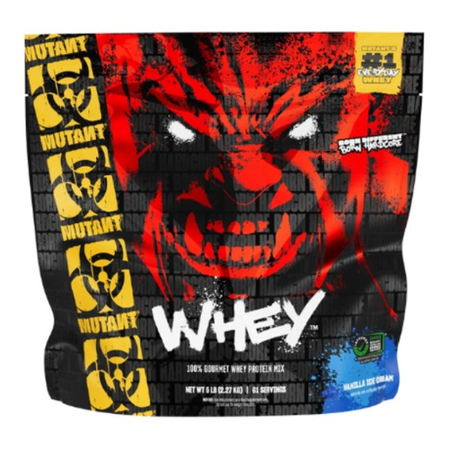Mutant Whey Protein Supplement Vanilla Ice Cream 2270g