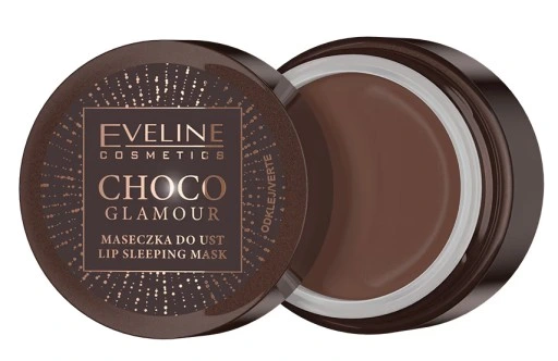 Eveline Choco Glamour Intensively Regenerating Lip Mask for Night 12ml