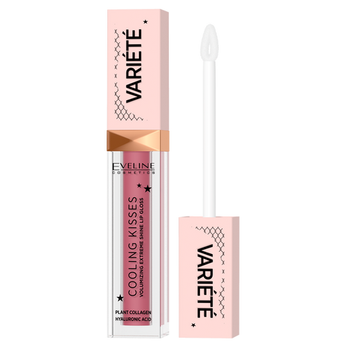 Eveline Variete Cooling Kisses Lip Gloss Increasing Lips Volume No. 05 New Romance 6.8ml