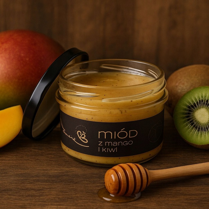 Bona Miód z Mango i Kiwi Naturalny Pyszny Smak 245g