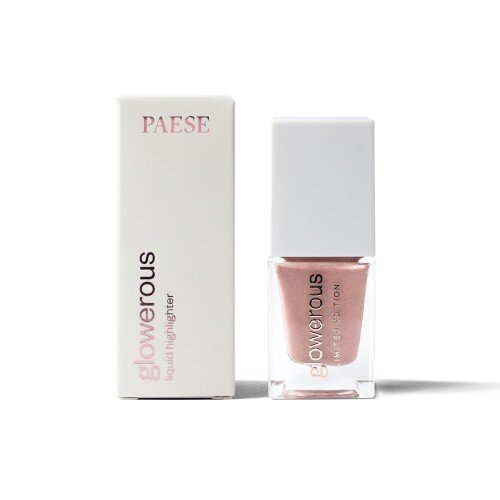 Paese Glowerous Płynny Rozświetlacz Sparkle Rose 16ml 