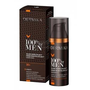 Dermika 100% for Men Ultra-hydrating and Revitalizing Cream 30+ Day/Night 50ml