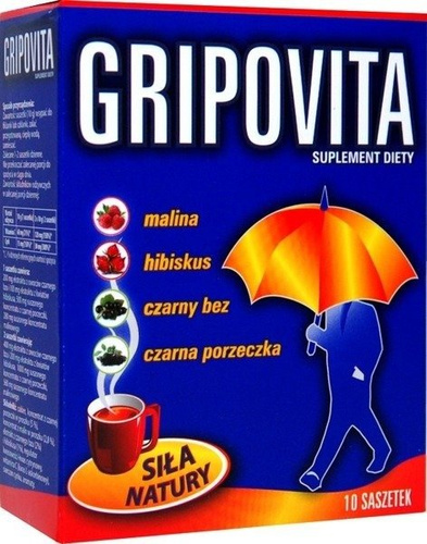 Gripovita Herbatka Dla Dorosłych 10 Sasz.