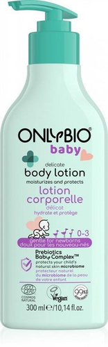 OnlyBio Baby Delicate Body Lotion for Babies from 1st Day of Life for Sensitive and Delicate Skin 300ml