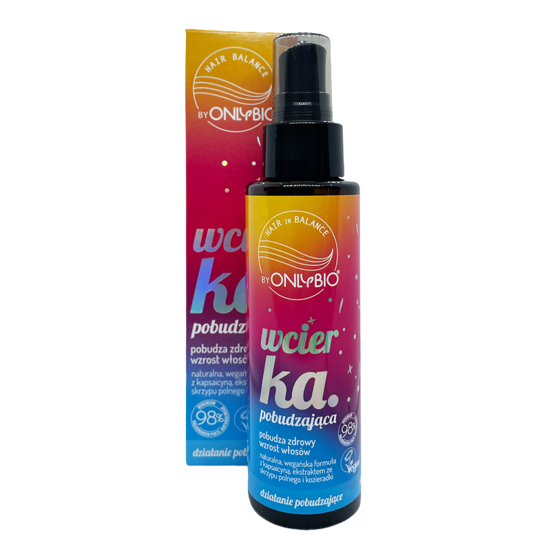 OnlyBio Hair In Balance Wcierka do Włosów Przerzedzonych Stymulująca Wzrost 100ml