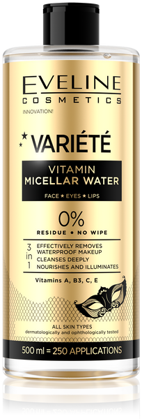 Eveline Variete Witaminowy Płyn Micelarny do Demakijażu 500ml