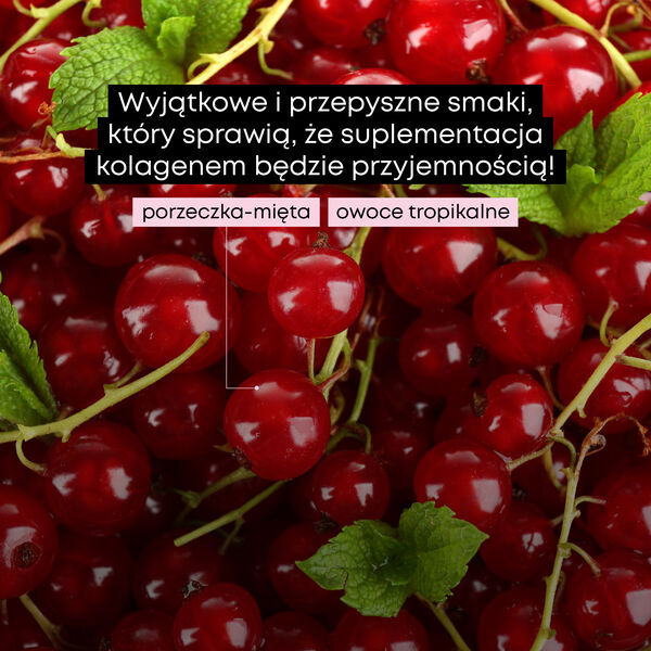 Supersonic Collagen Beauty Drink o Smaku Porzeczka-Mięta 180g
