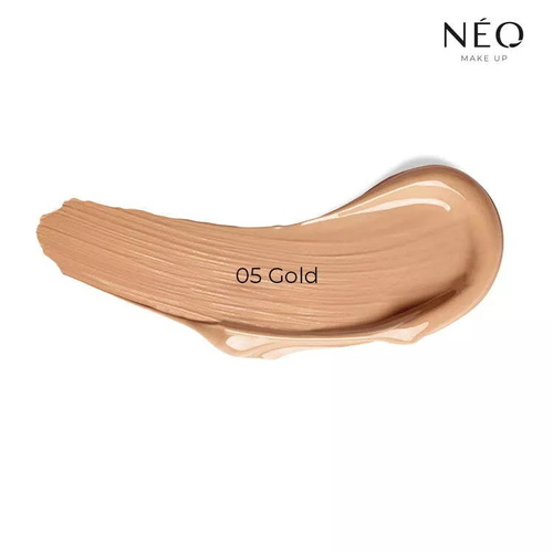 Neo Makeup Intense Serum Sheer SPF 30 Moisturizing Foundation 05 Gold 30ml