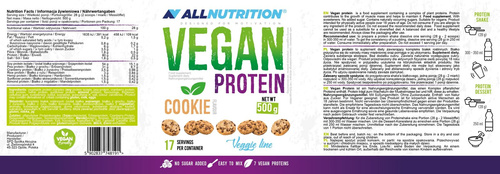 Allnutrition Vegan Protein Cookie 500g