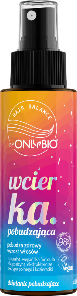 OnlyBio Hair In Balance Wcierka do Włosów Przerzedzonych Stymulująca Wzrost 100ml