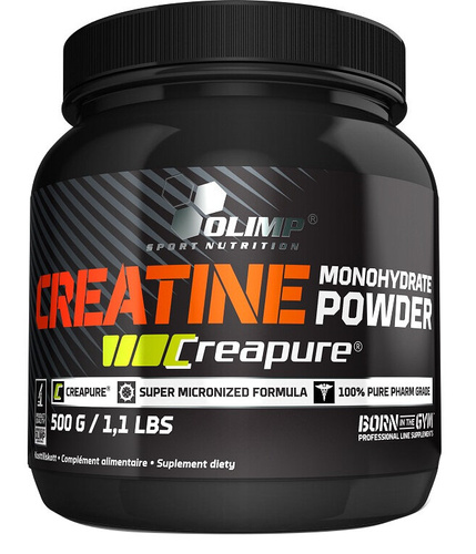 Olimp Creatine Creapure Monohydrat Kreatyny w Proszku na Siłę 500g