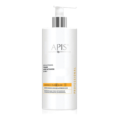 Apis Professional Adeno-C Flash Glow 2in1 Brightening Toner and Activator 500ml