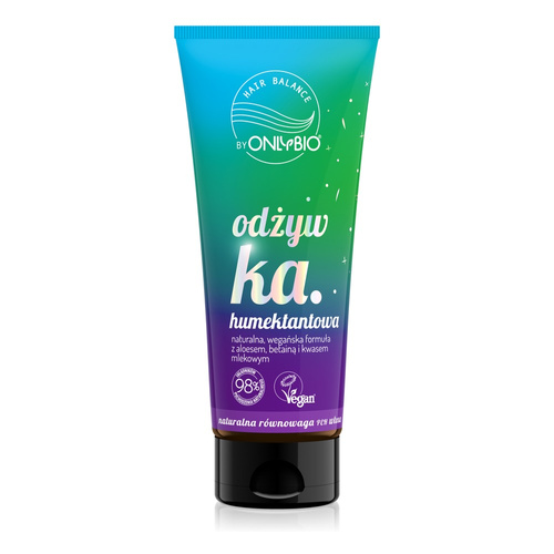 OnlyBio Hair In Balance Humectant Conditioner with Natural Vegan Formula for Dry Hair 200ml