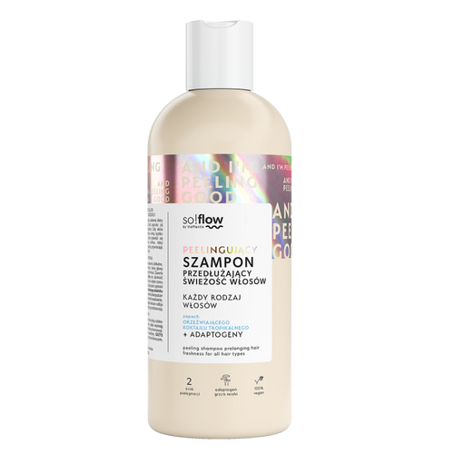 So!Flow Peeling Shampoo Prolonging Freshness for all Hair Types 400ml