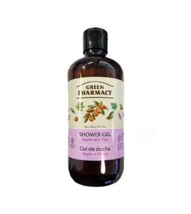 Green Pharmacy Naturalny Żel pod Prysznic z Olejem Arganowym i Figami 500ml