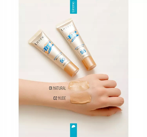 Lirene BB Nawilżający Krem Koloryzujący SPF50 01 Natural 30ml