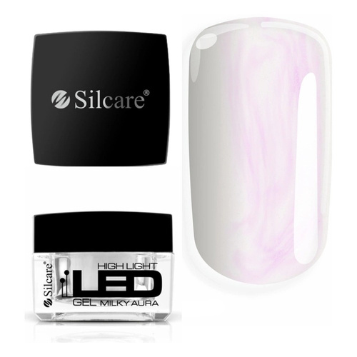 Silcare High Light LED mleczny żel budujący Aura 30g