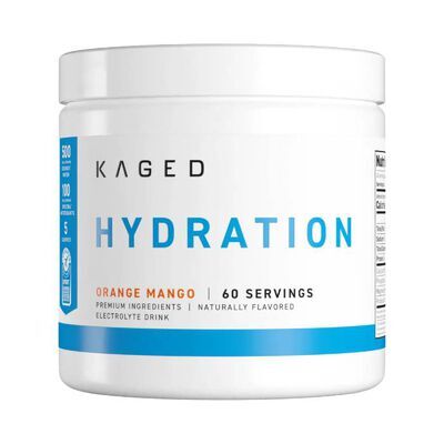 Kaged Muscle Hydration Orange Mango Electrolyte Powder for Hydration 288g