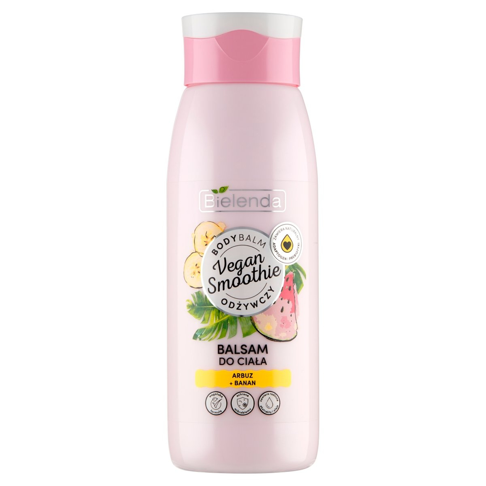 Bielenda Vegan Smoothie Odżywczy Balsam do Ciała Arbuz + Banan 400ml