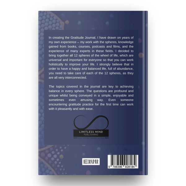 Joanna Sosnówka - Dziennik Wdzięczności Osiągnij Równowagę w 12 Sferach Życia w 12 Tygodni Wydanie Angielskie