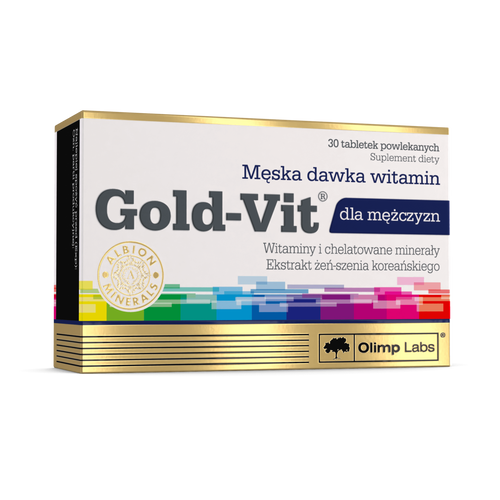 Olimp Gold-Vit for Men Vitamins and Minerals with Ginseng 30 Tabs