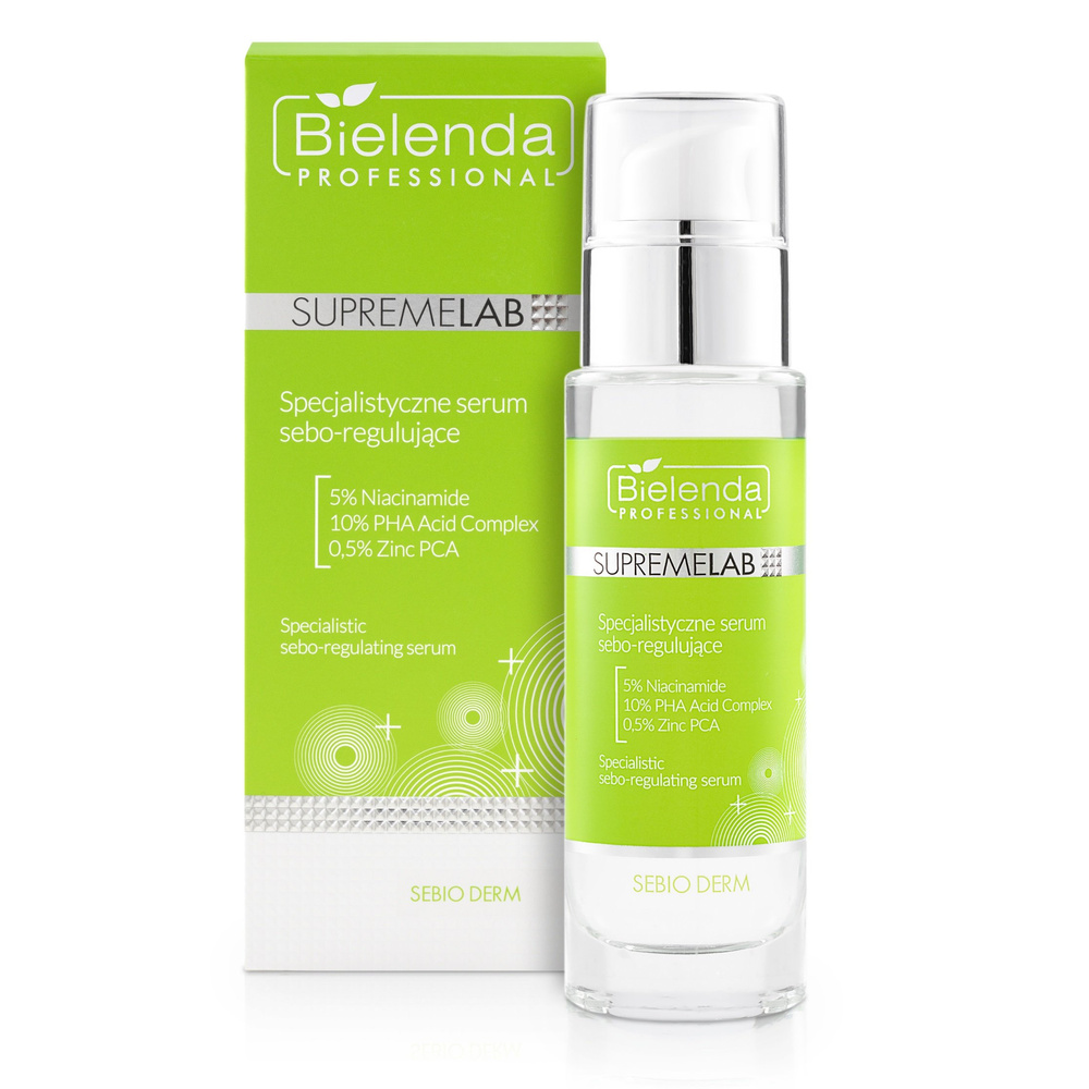 Bielenda Professional Sebio Derm Specjalistyczne Serum Sebo-Regulujące do Twarzy 30ml