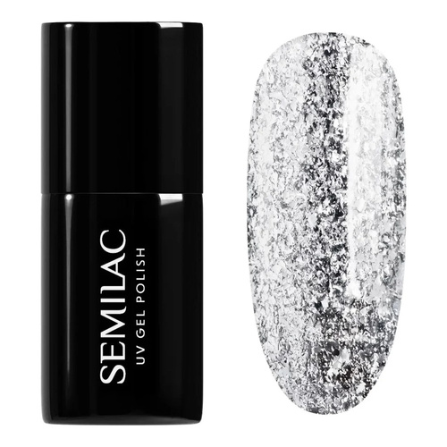 Semilac Carnival Lakier Hybrydowy 292 Silver Shimmer 7ml