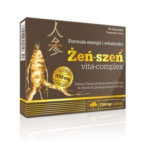 Olimp Ginseng Vita-Complex for Vitality and Focus 30 Capsules
