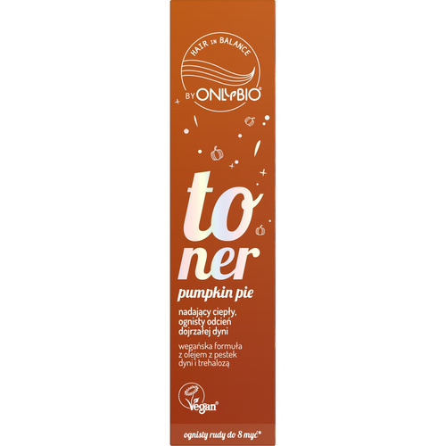 OnlyBio Hair in Balance Colouring Toner Pumpkin Pie 100ml