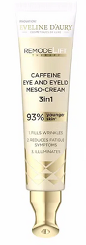 Eveline d'Aury Remodelift Therapy Kofeinowy Mezo-Krem pod Oczy i Powieki 3w1 15ml