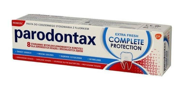 GSK Parodontax Complete Protection Extra Fresh Toothpaste 75ml